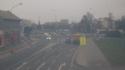 Křižovatka ulic Komenského a Velké Novosady