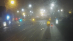 Křižovatka ulic Komenského a Velké Novosady