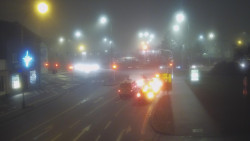 Křižovatka ulic Komenského a Velké Novosady