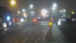 Křižovatka ulic Komenského a Velké Novosady