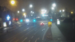 Křižovatka ulic Komenského a Velké Novosady