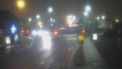 Křižovatka ulic Komenského a Velké Novosady