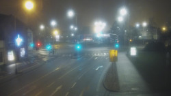 Křižovatka ulic Komenského a Velké Novosady