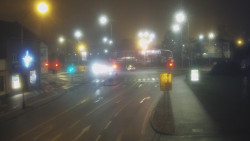 Křižovatka ulic Komenského a Velké Novosady