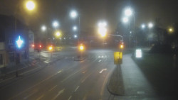 Křižovatka ulic Komenského a Velké Novosady