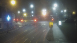 Křižovatka ulic Komenského a Velké Novosady