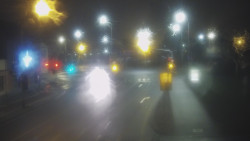 Křižovatka ulic Komenského a Velké Novosady