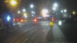 Křižovatka ulic Komenského a Velké Novosady