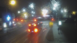 Křižovatka ulic Komenského a Velké Novosady