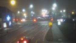 Křižovatka ulic Komenského a Velké Novosady