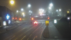 Křižovatka ulic Komenského a Velké Novosady