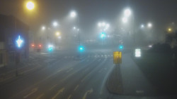 Křižovatka ulic Komenského a Velké Novosady