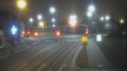 Křižovatka ulic Komenského a Velké Novosady