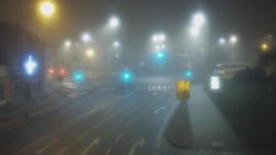 Křižovatka ulic Komenského a Velké Novosady