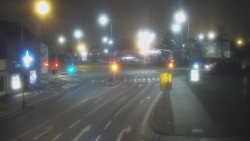 Křižovatka ulic Komenského a Velké Novosady