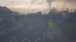 Křižovatka ulic Komenského a Velké Novosady