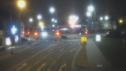 Křižovatka ulic Komenského a Velké Novosady