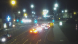 Křižovatka ulic Komenského a Velké Novosady