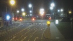 Křižovatka ulic Komenského a Velké Novosady