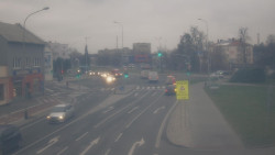 Křižovatka ulic Komenského a Velké Novosady