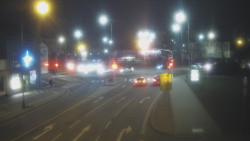 Křižovatka ulic Komenského a Velké Novosady