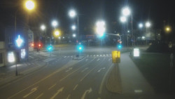 Křižovatka ulic Komenského a Velké Novosady