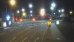 Křižovatka ulic Komenského a Velké Novosady