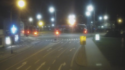 Křižovatka ulic Komenského a Velké Novosady