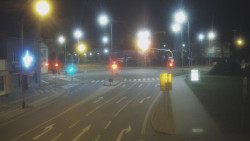 Křižovatka ulic Komenského a Velké Novosady