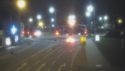 Křižovatka ulic Komenského a Velké Novosady