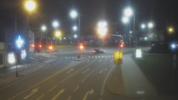 Křižovatka ulic Komenského a Velké Novosady