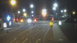 Křižovatka ulic Komenského a Velké Novosady