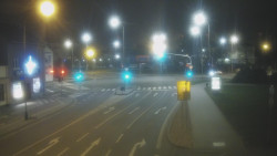 Křižovatka ulic Komenského a Velké Novosady