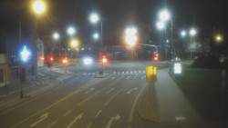 Křižovatka ulic Komenského a Velké Novosady