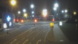 Křižovatka ulic Komenského a Velké Novosady