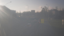 Křižovatka ulic Komenského a Velké Novosady