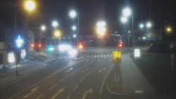 Křižovatka ulic Komenského a Velké Novosady