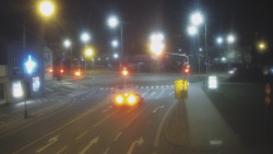 Křižovatka ulic Komenského a Velké Novosady