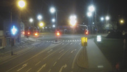 Křižovatka ulic Komenského a Velké Novosady