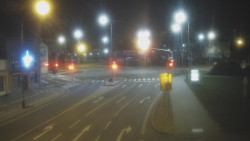 Křižovatka ulic Komenského a Velké Novosady