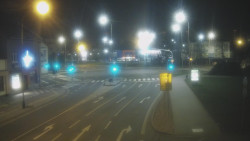 Křižovatka ulic Komenského a Velké Novosady