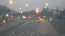 Křižovatka ulic Komenského a Velké Novosady