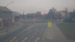 Křižovatka ulic Komenského a Velké Novosady