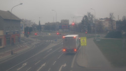 Křižovatka ulic Komenského a Velké Novosady