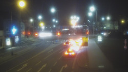 Křižovatka ulic Komenského a Velké Novosady