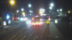 Křižovatka ulic Komenského a Velké Novosady