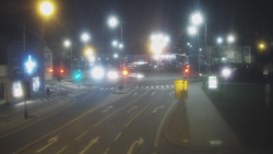 Křižovatka ulic Komenského a Velké Novosady