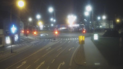 Křižovatka ulic Komenského a Velké Novosady