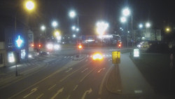 Křižovatka ulic Komenského a Velké Novosady