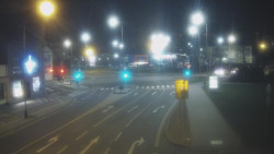 Křižovatka ulic Komenského a Velké Novosady